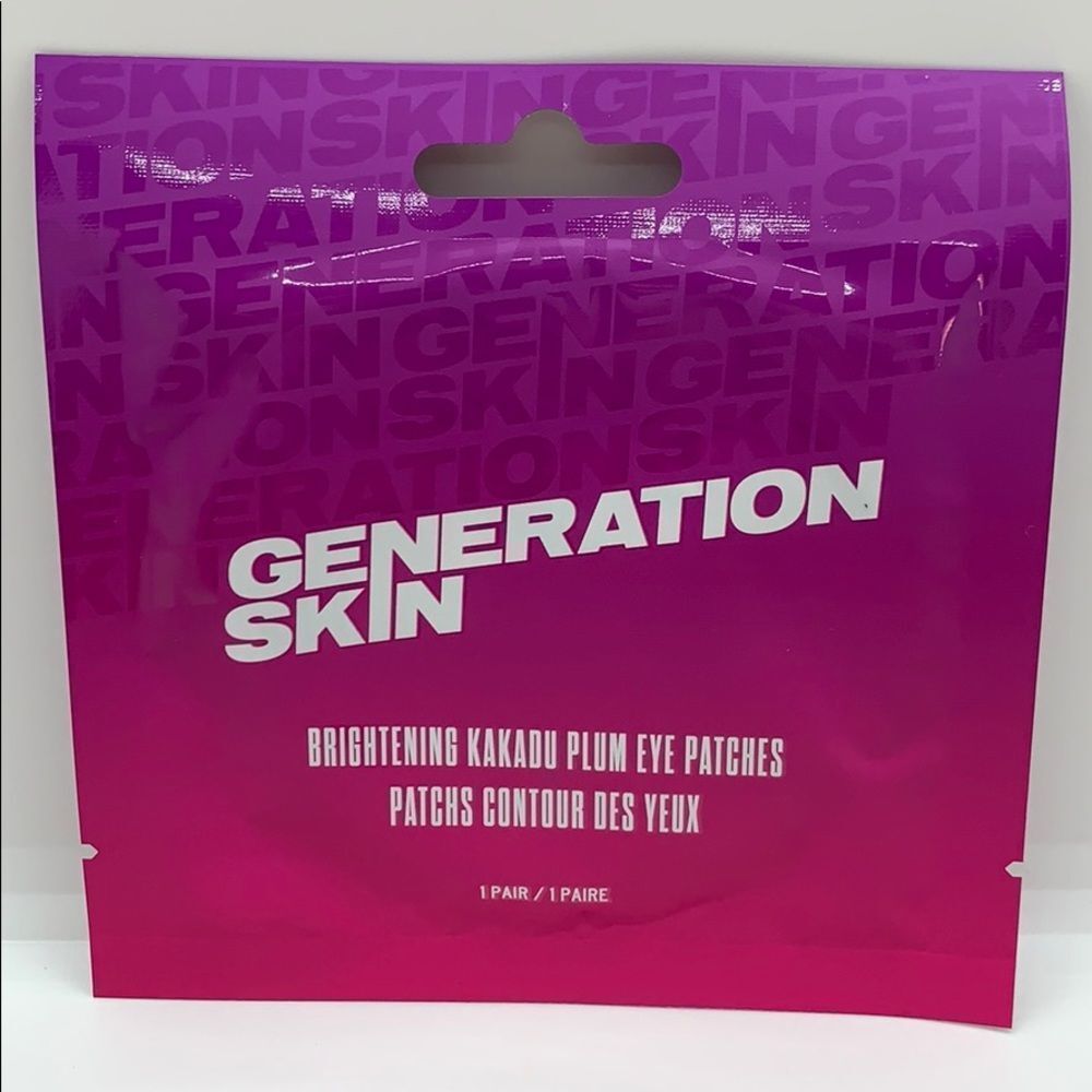 NWT Generation Skin Brightening Plum Eye Patches